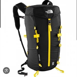 The North Face Black and Yellow Verto 26 Backpack